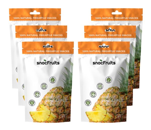 100% Natural Dried Pineapple