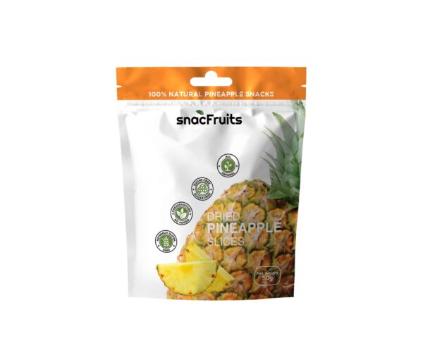 100% Natural Dried Pineapple